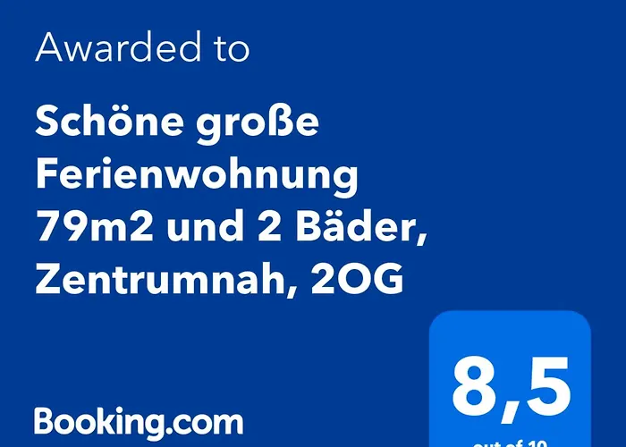 Schoene Grosse 79m2 Und 2 Baeder, Zentrumnah, 2og Daire Erfurt